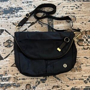 lululemon all night festival bag / satchel